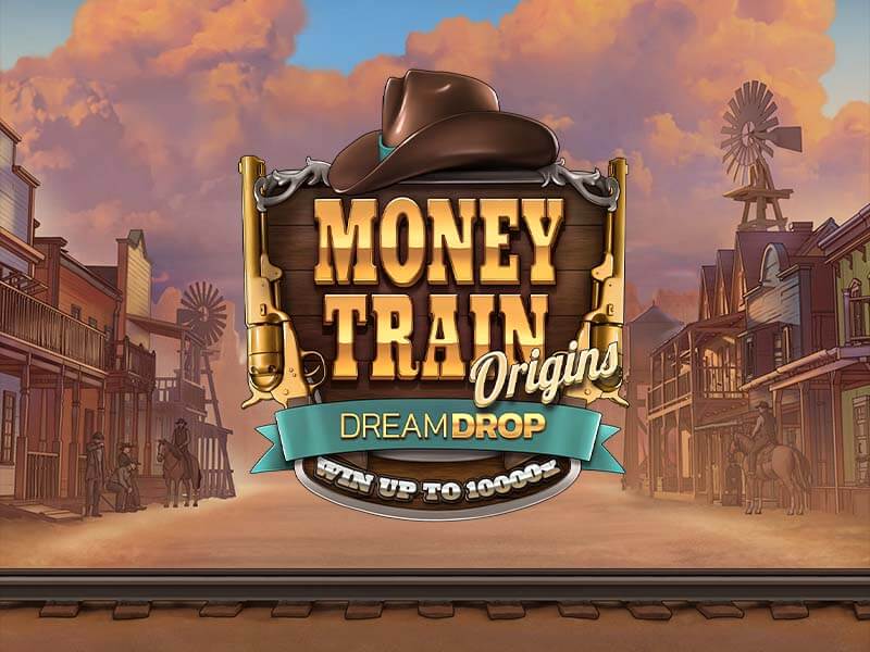 Promoção Money Train Origins Dream Drop no gboslot
